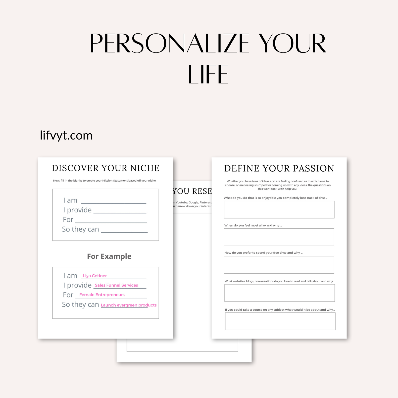 Digital Product Planner