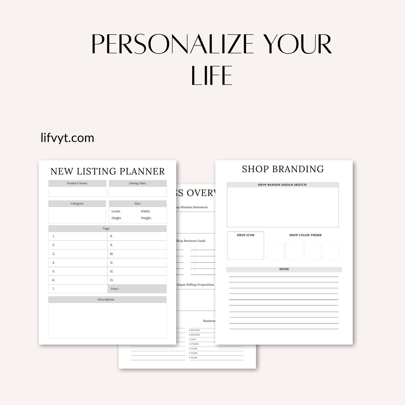 Etsy Shop Planner - Image 5