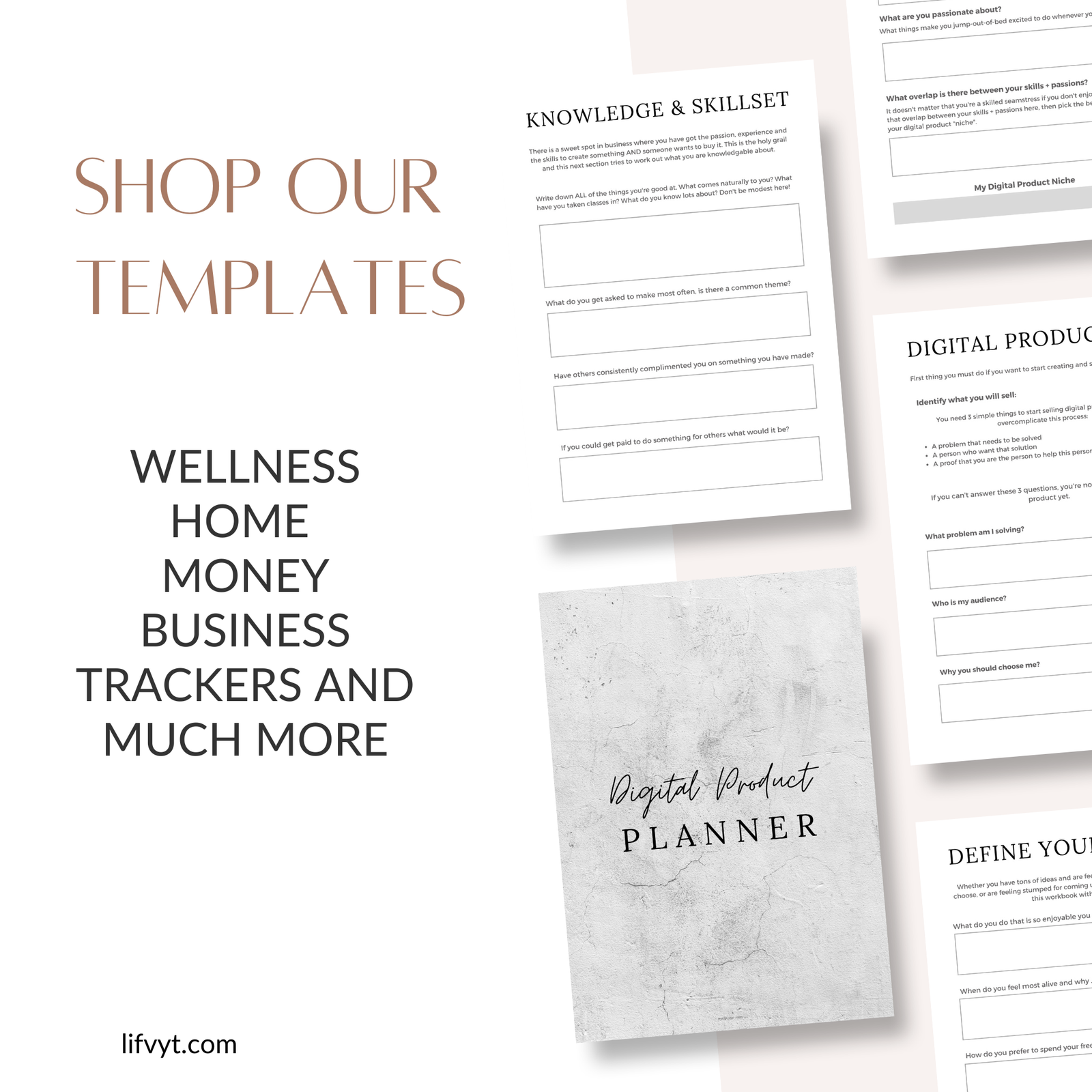 Digital Product Planner