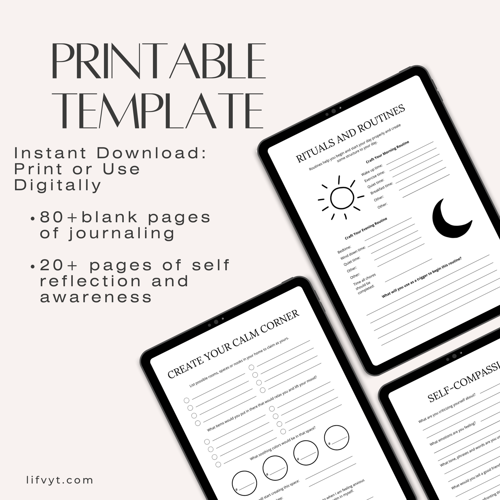 Calm your mind journal