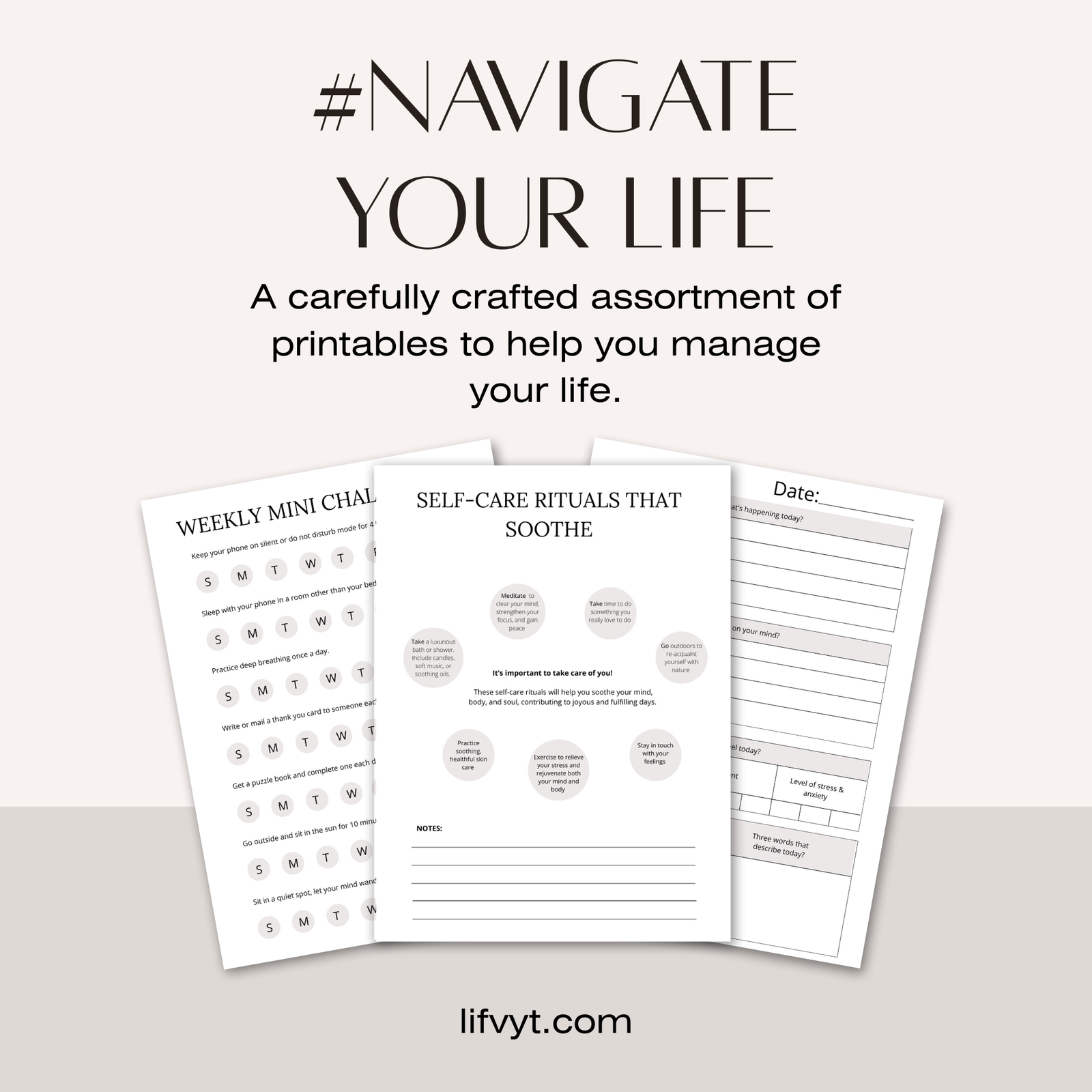 Calm your mind journal