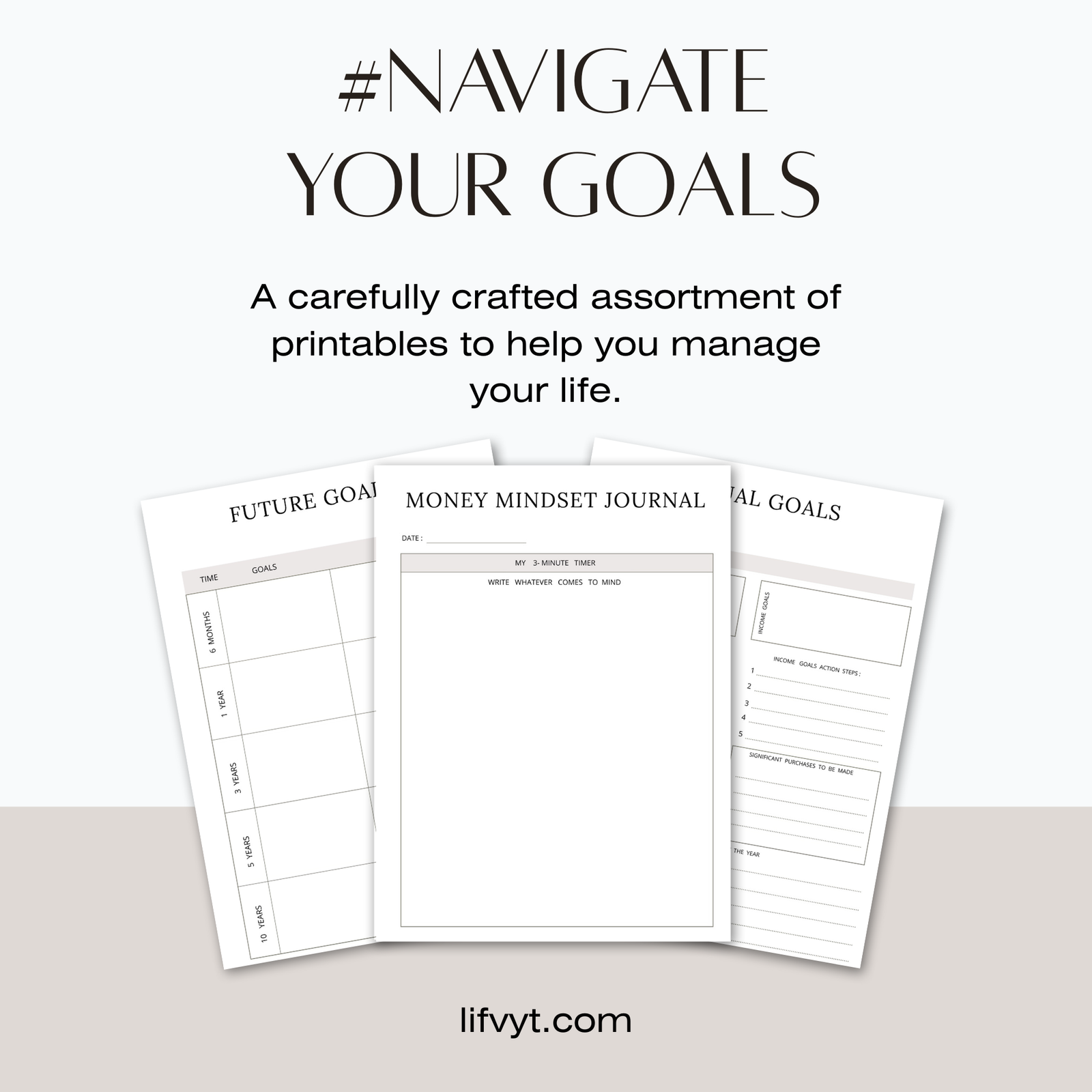 Money Mindset Planner