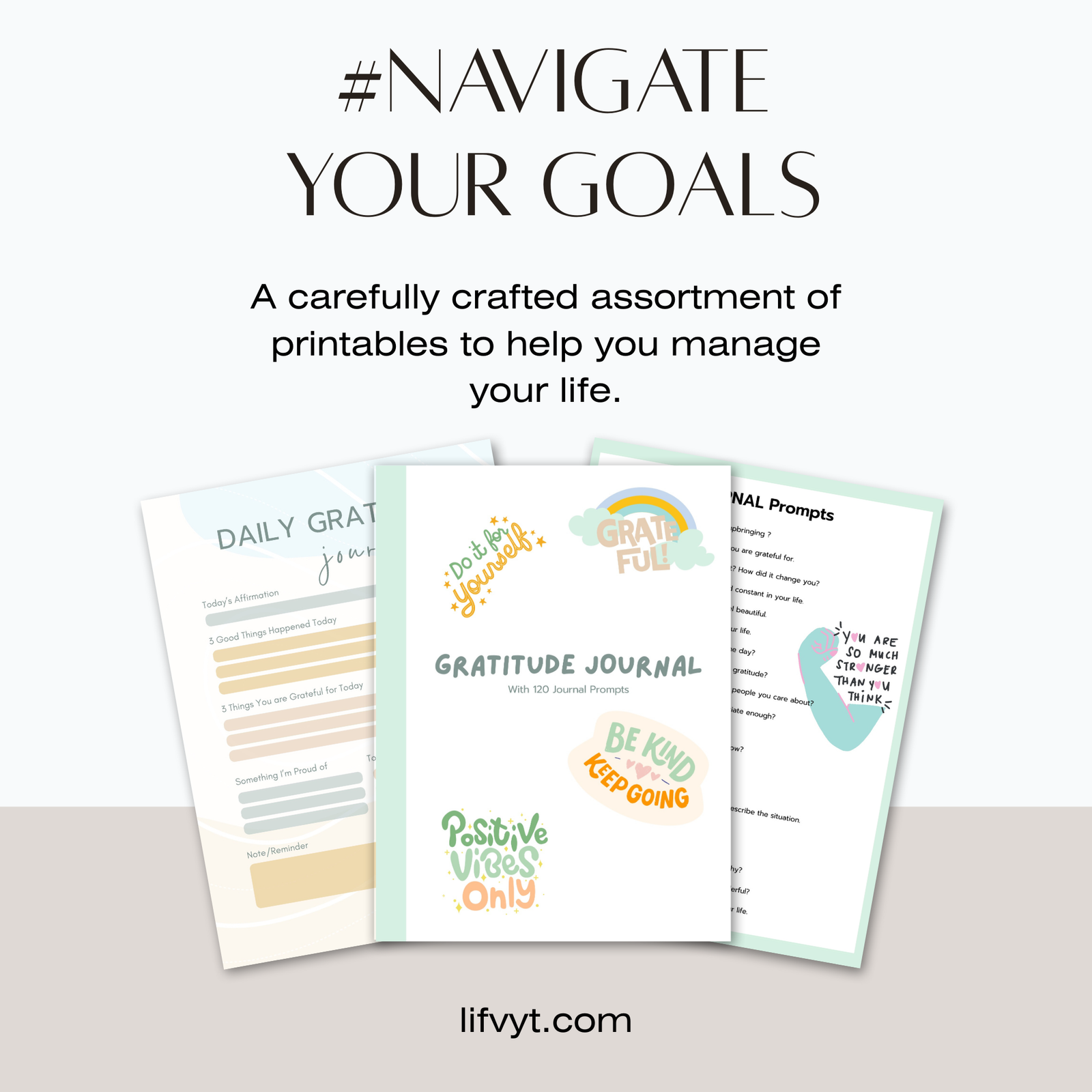 Gratitude Journal With Prompts