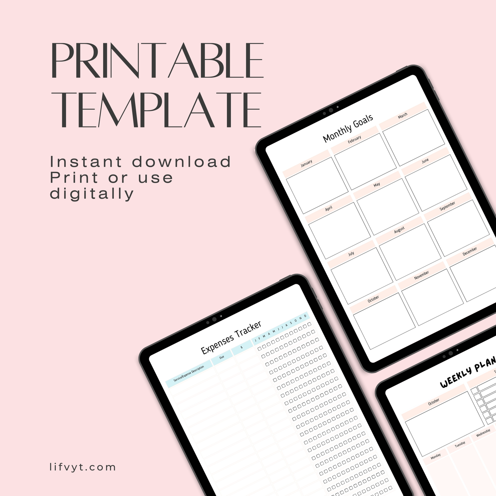 Side Hustle Planner | Printable PDF - Image 2