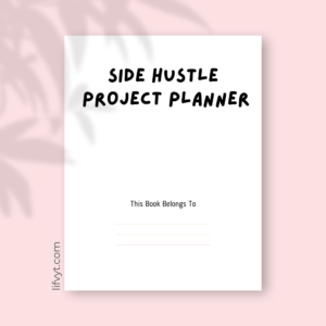 Side Hustle Planner | Printable PDF