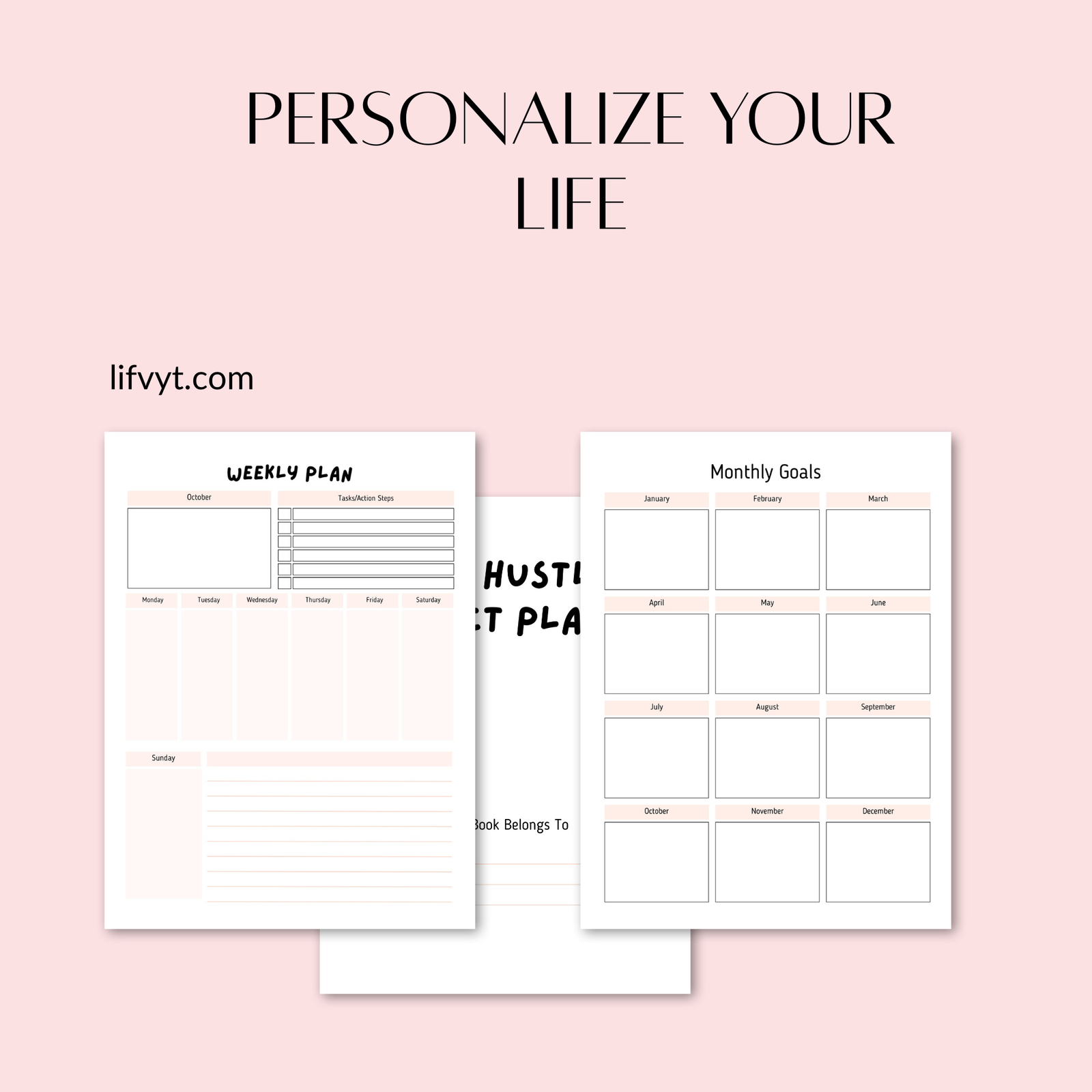 Side Hustle Planner | Printable PDF - Image 5