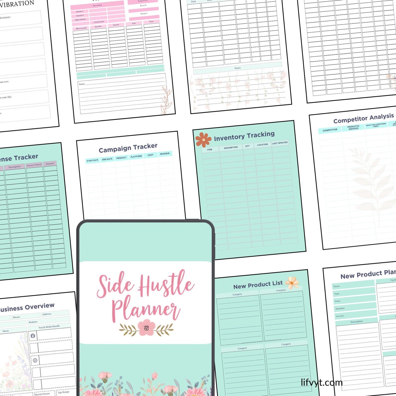 side hustle planner