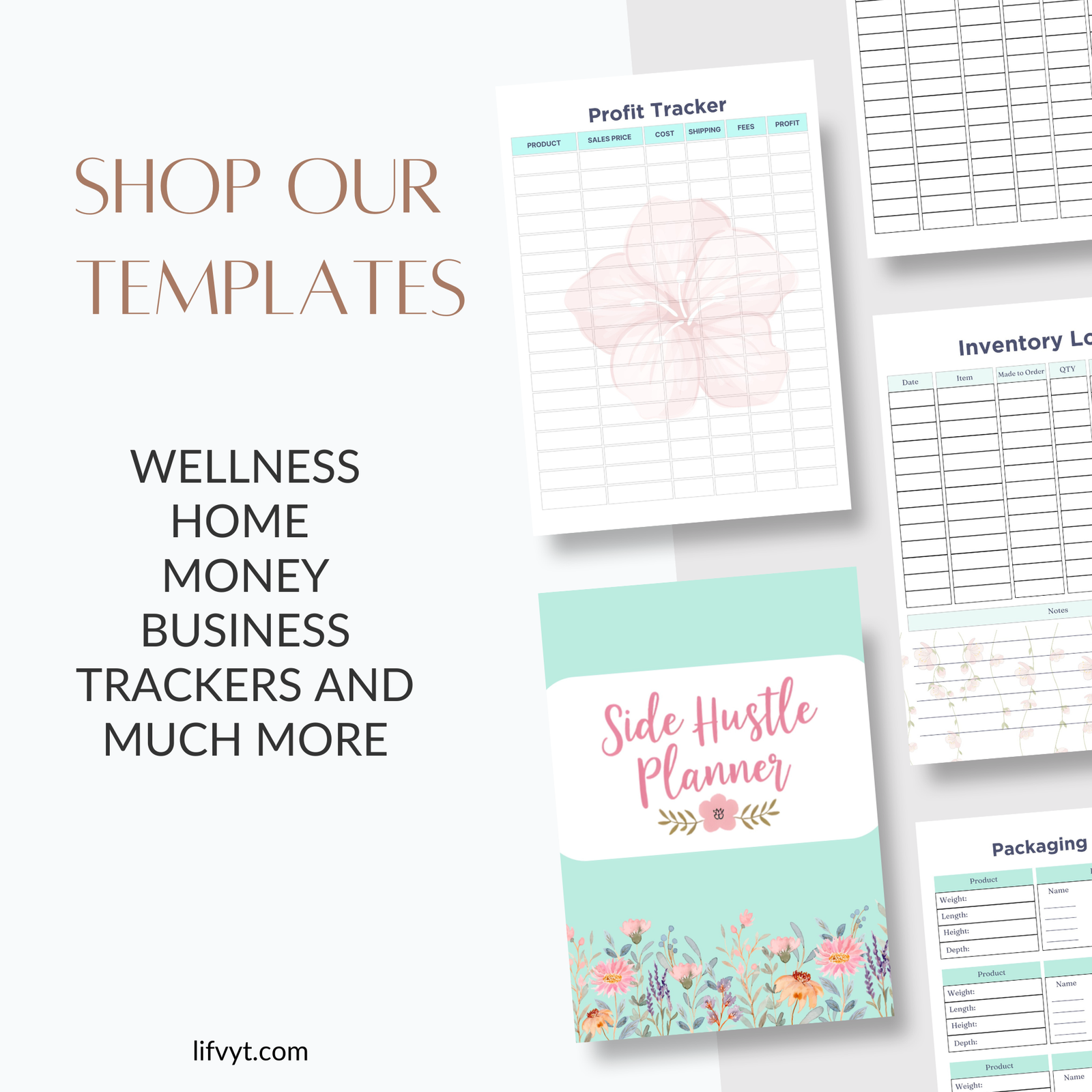 side hustle planner