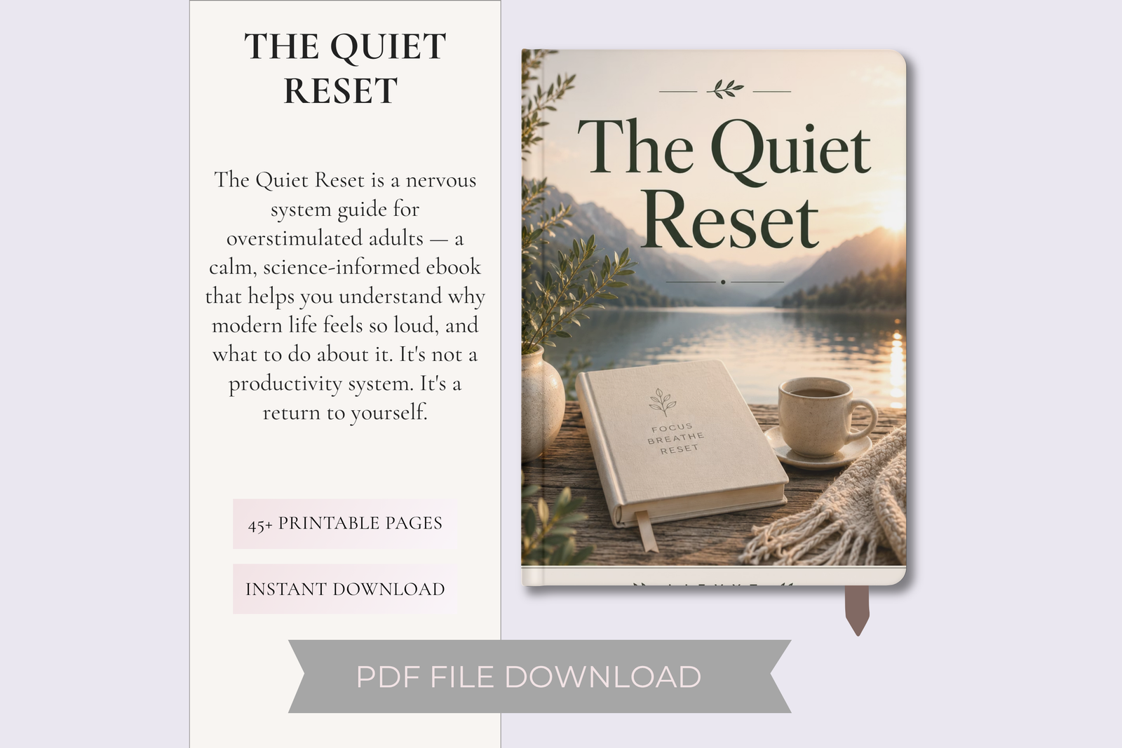 Quiet Reset Guide product cover