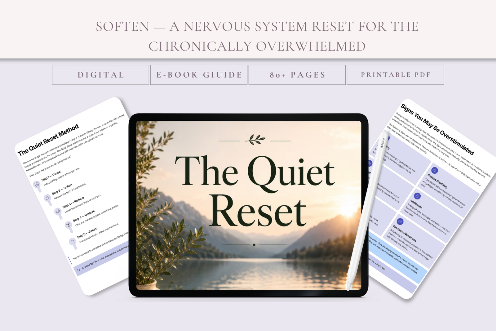 Quiet Reset Guide | Calm Overstimulation & Sensory Overload - Image 5