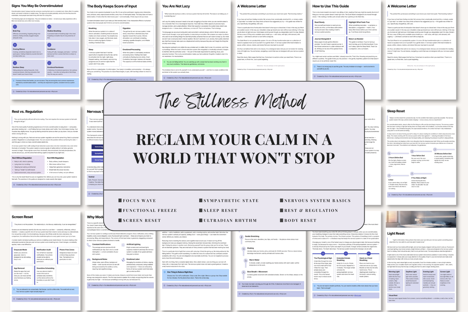 Quiet Reset Guide | Calm Overstimulation & Sensory Overload - Image 6