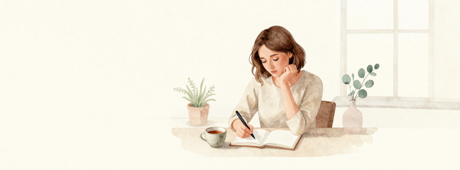 Journaling to lower chronic stress responses