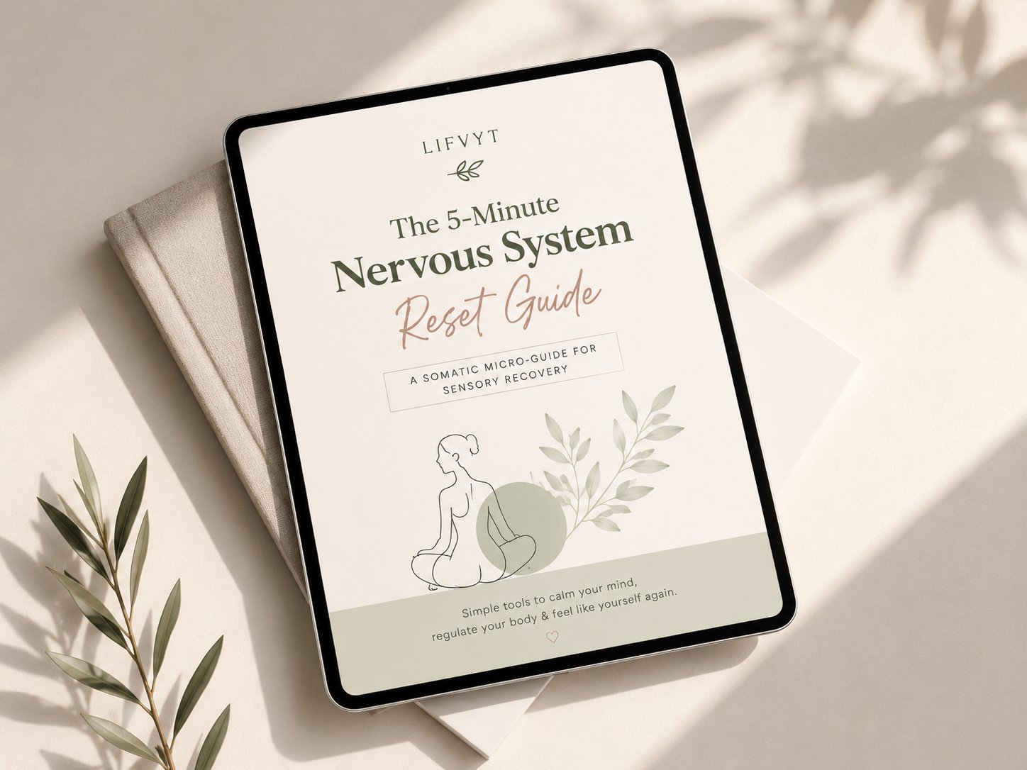Preview of the Lifvyt 5-Minute Nervous System Reset Guide