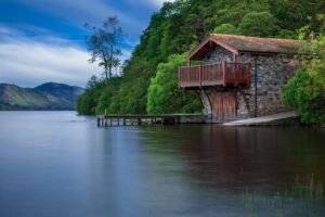 lake, cottage, jetty, dock, water, water reflection, balcony, house, stone house, scenic, scenery, countryside, nature, scotland, lake, water, house, house, house, nature, nature, nature, nature, nature