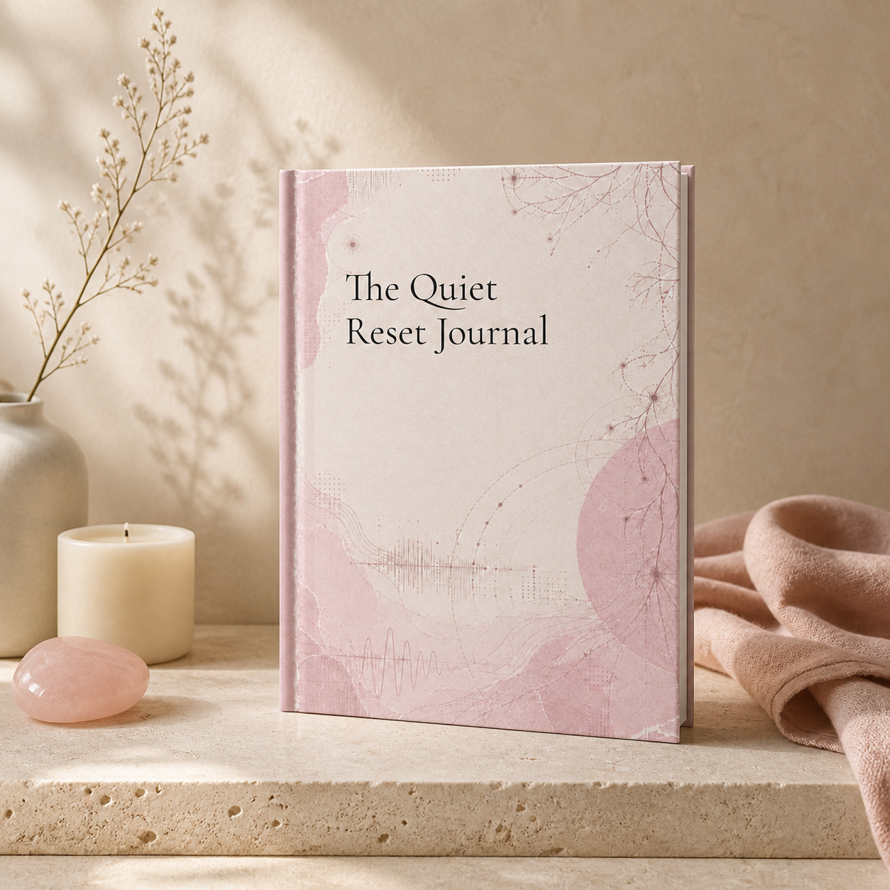 The Quiet Reset Journal – Blush Pink - Image 3