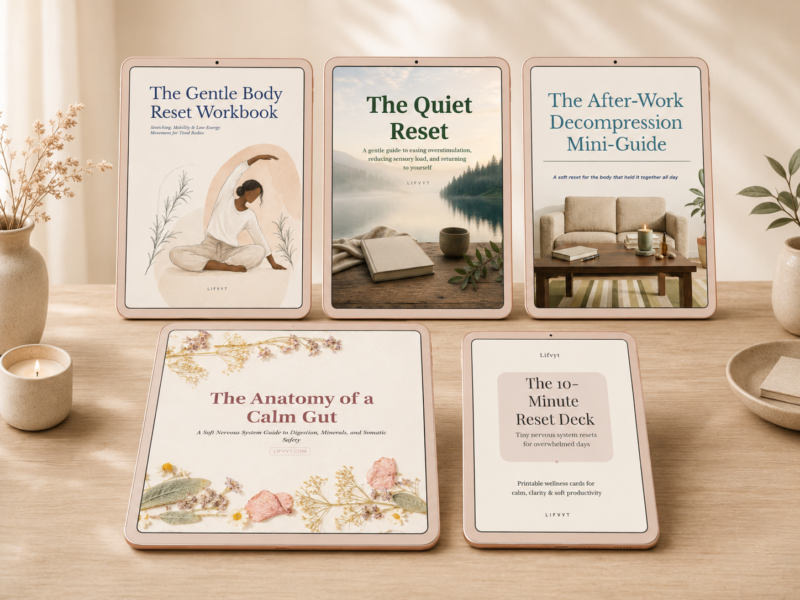 After-Stress Reset Collection five-guide digital bundle