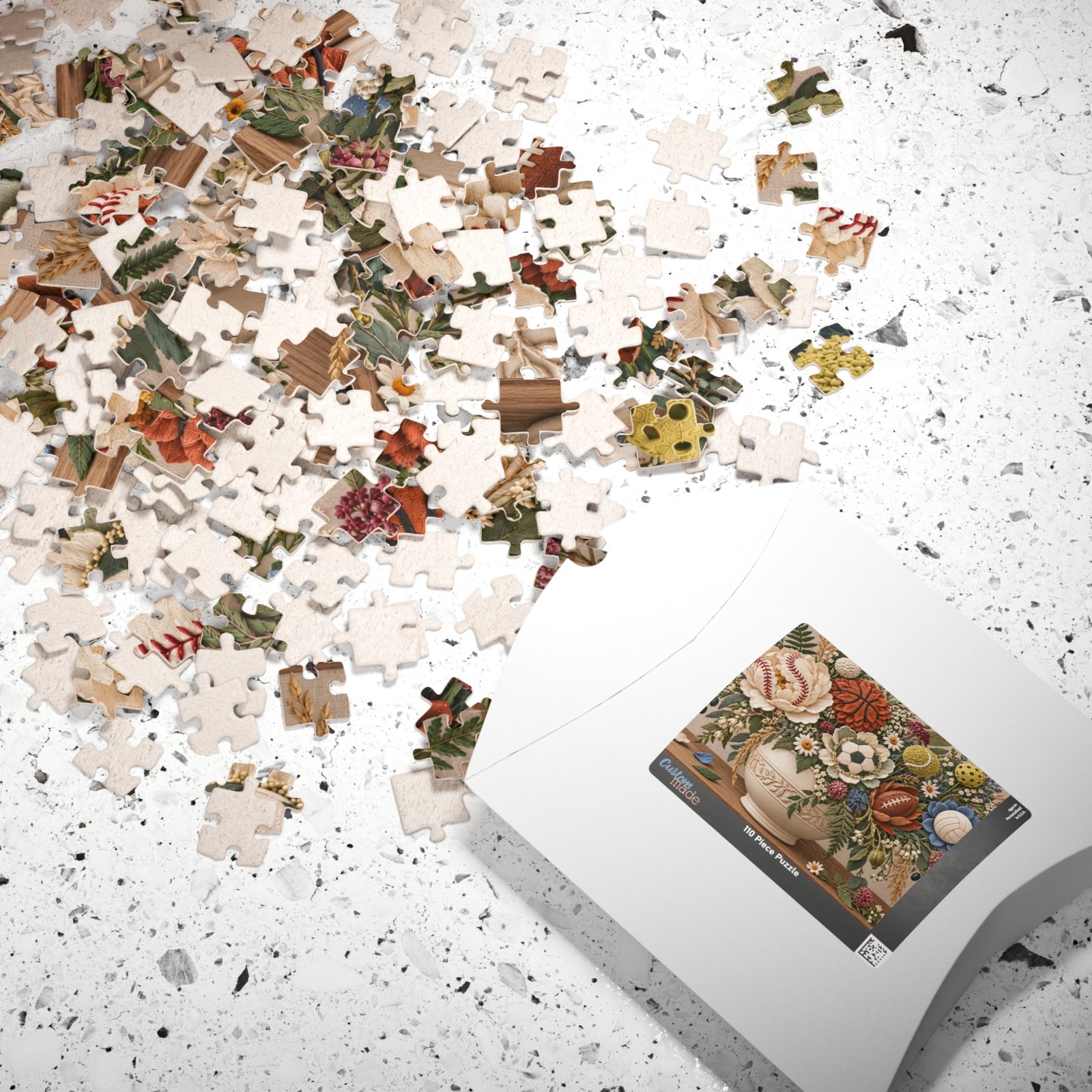 Floral Sports Bouquet Puzzle - Image 11