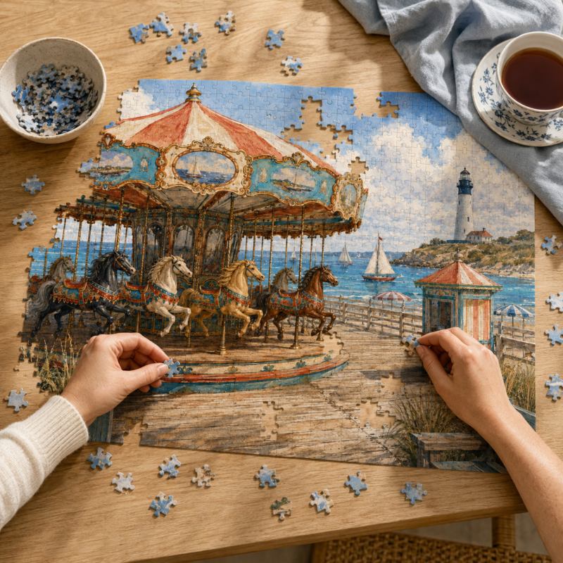 Seaside Carousel Puzzle
