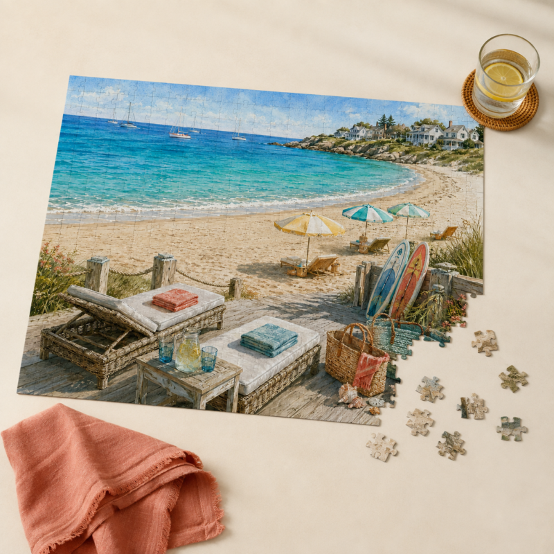 Coastal Beach Club Puzzle