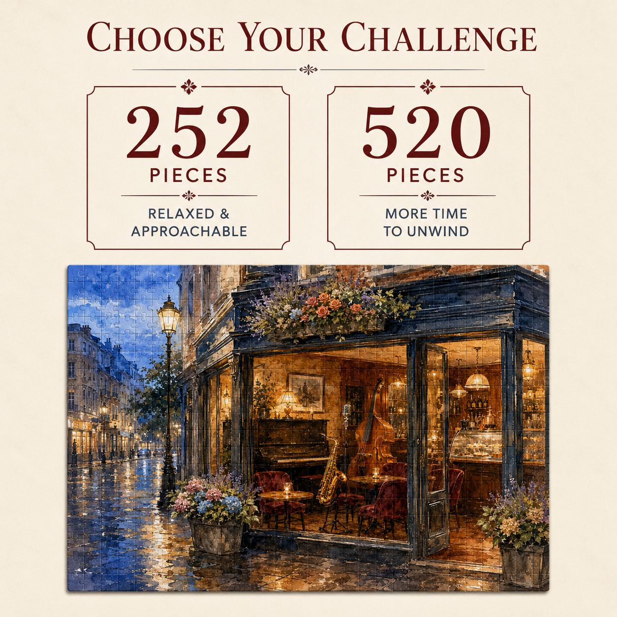 Rainy Jazz Café Puzzle - Image 2