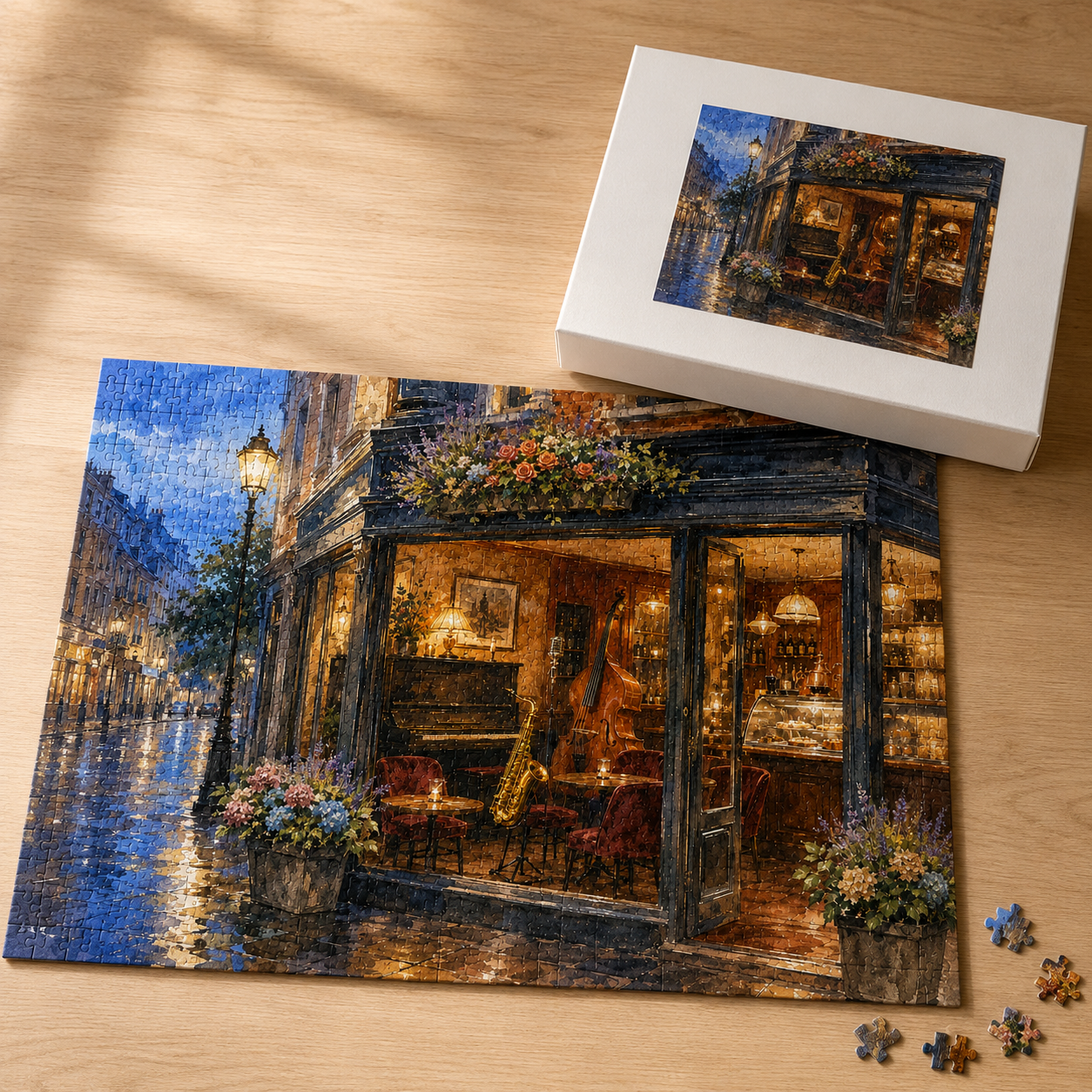 Rainy Jazz Café Puzzle - Image 7