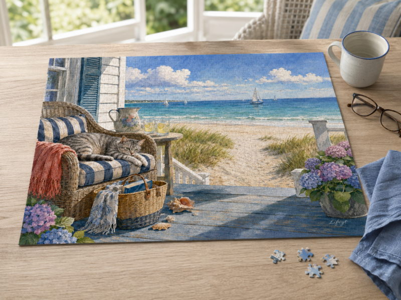 Beach Cat Puzzle