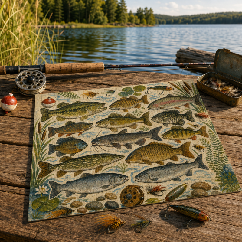 Freshwater Fish Puzzle