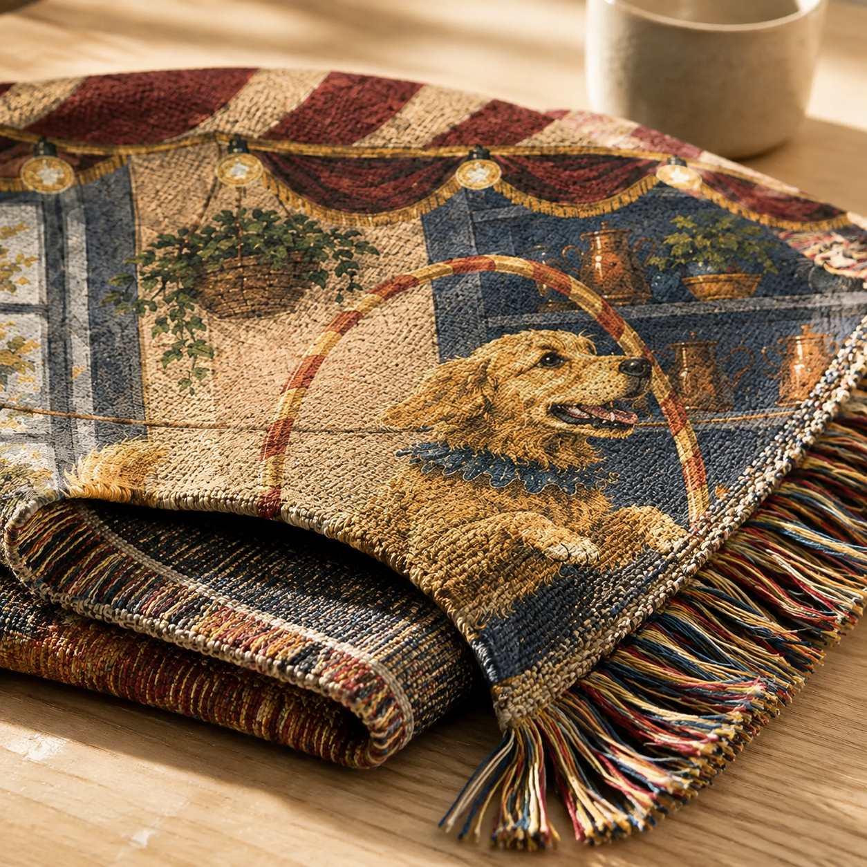 Kitchen Circus Woven Blanket - Image 3