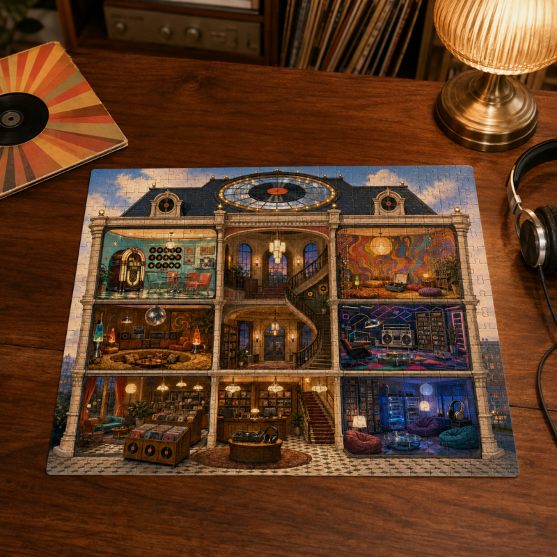 Vinyl Hotel Puzzle