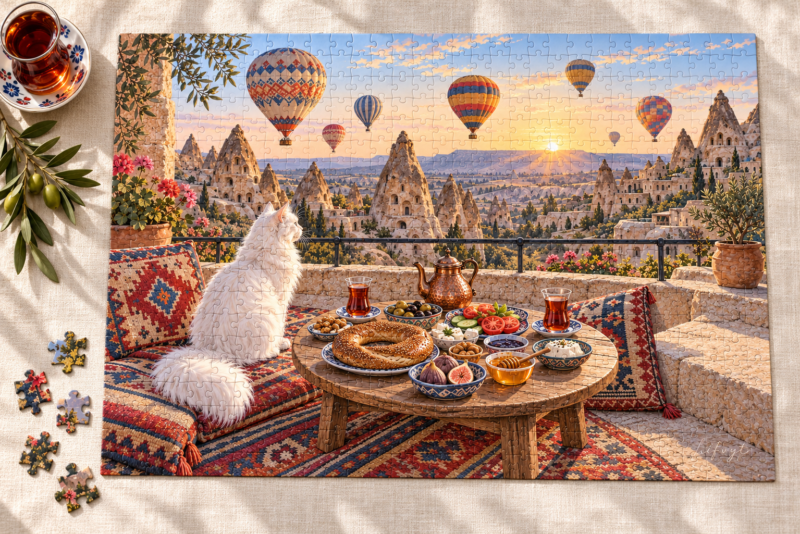 Cappadocia Cats Puzzle