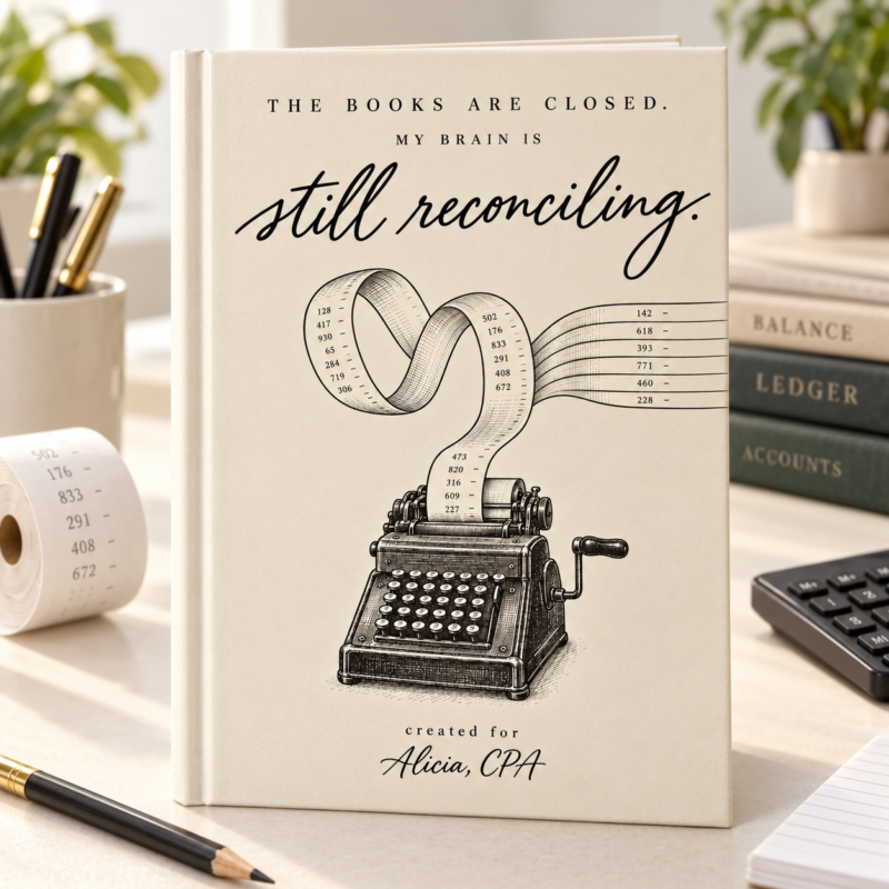 Personalized Accountant Journal — Still Reconciling