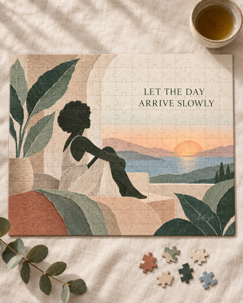 Let the Day Arrive Slowly — Mindful Moments Puzzle