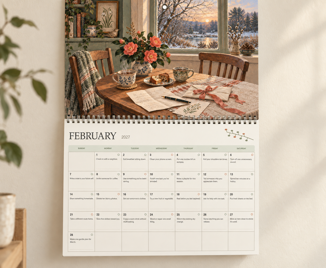 A Year of Small Resets — 2027 Wall Calendar - Image 5