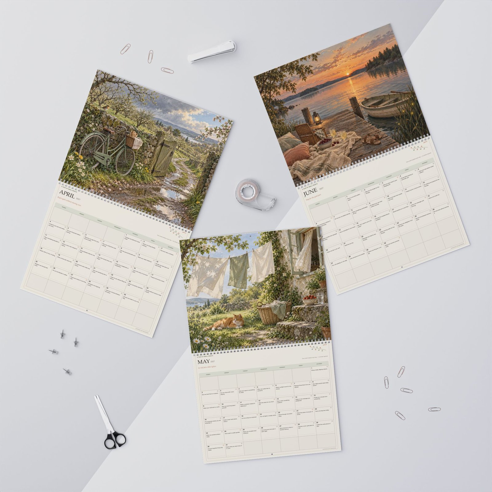 A Year of Small Resets — 2027 Wall Calendar - Image 12