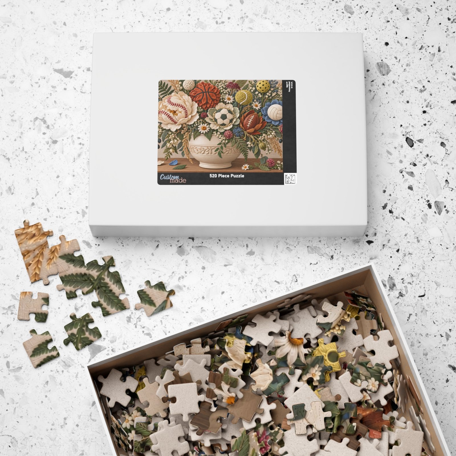 Floral Sports Bouquet Puzzle - Image 8